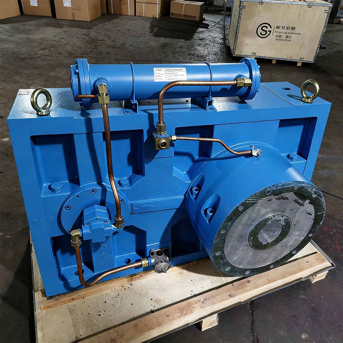 Редуктор ZLYJ с твердозубчатыми колесами