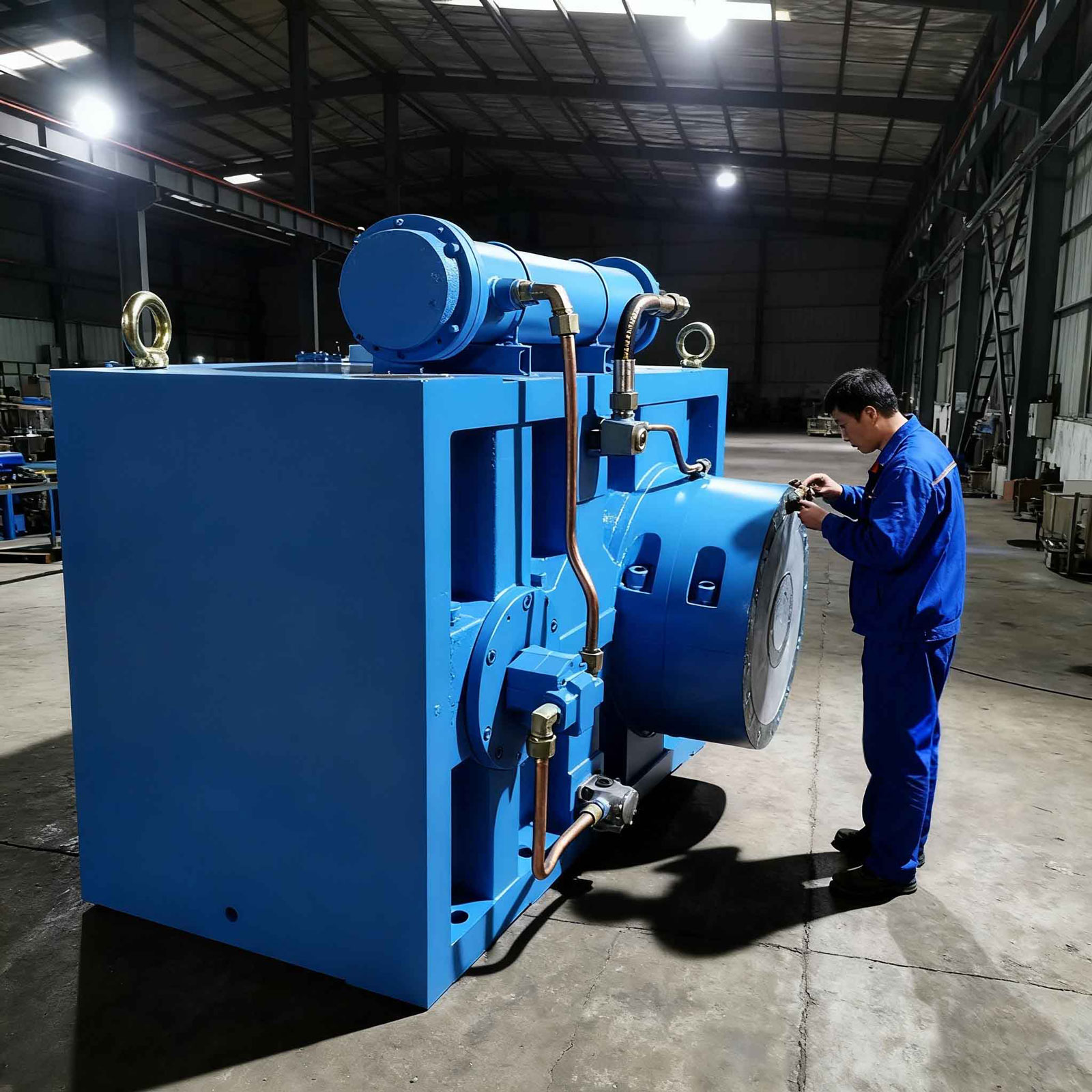 Редуктор ZLYJ с твердозубчатыми колесами