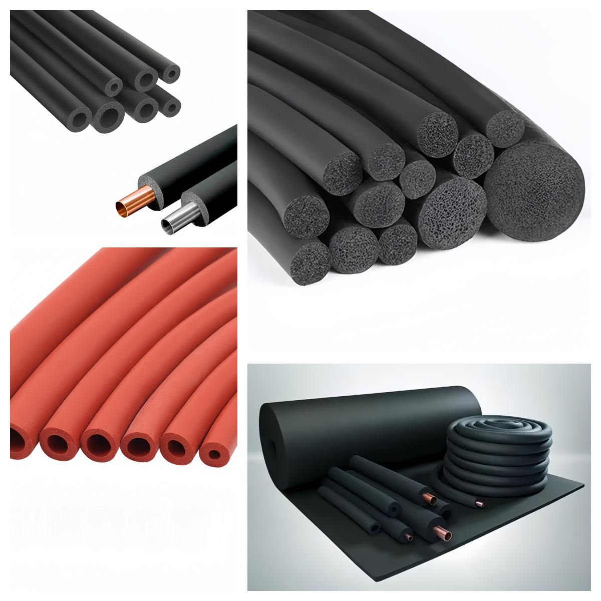 Линия для производства вспененных резиновых труб/листов